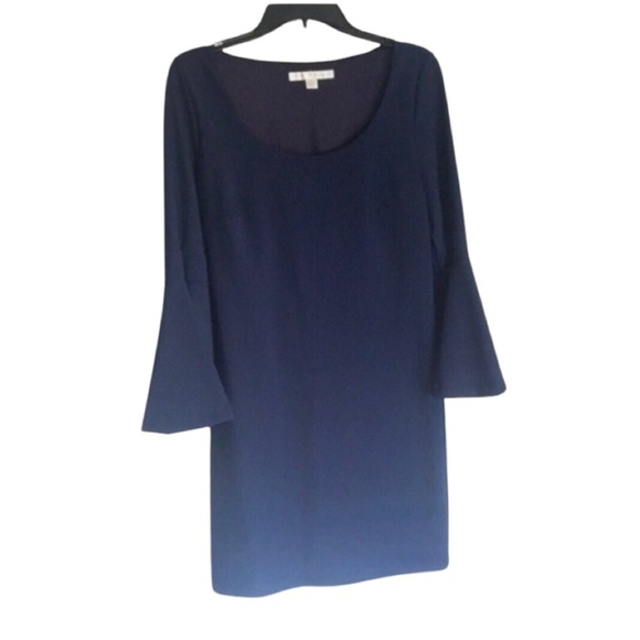 BOSTON PROPER Bell Sleeve Cocktail Dress - Picture 3 of 10